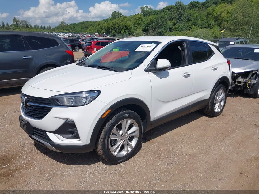 Vin: kl4mmcsl6nb125489, lot: 46037360, buick encore gx awd preferred 20222