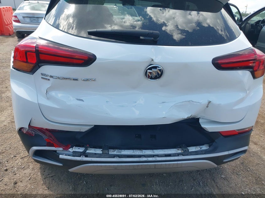 2022 Buick Encore Gx Awd Preferred VIN: KL4MMCSL6NB125489 Lot: 45539091