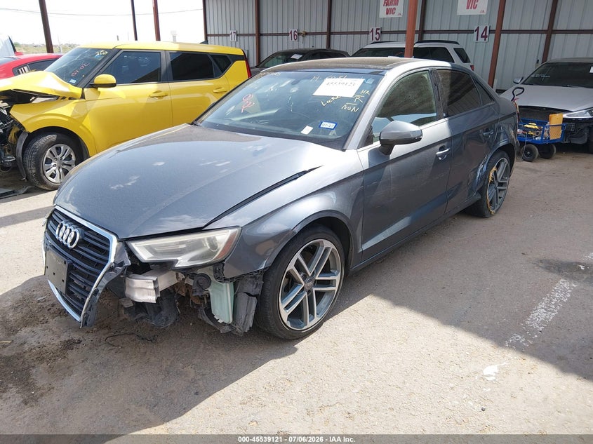 Vin: wauaugff3h1045014, lot: 46037390, audi a3 2.0t premium 20172