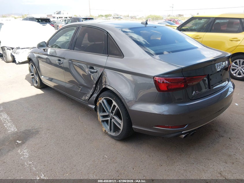Vin: wauaugff3h1045014, lot: 46037390, audi a3 2.0t premium 20173