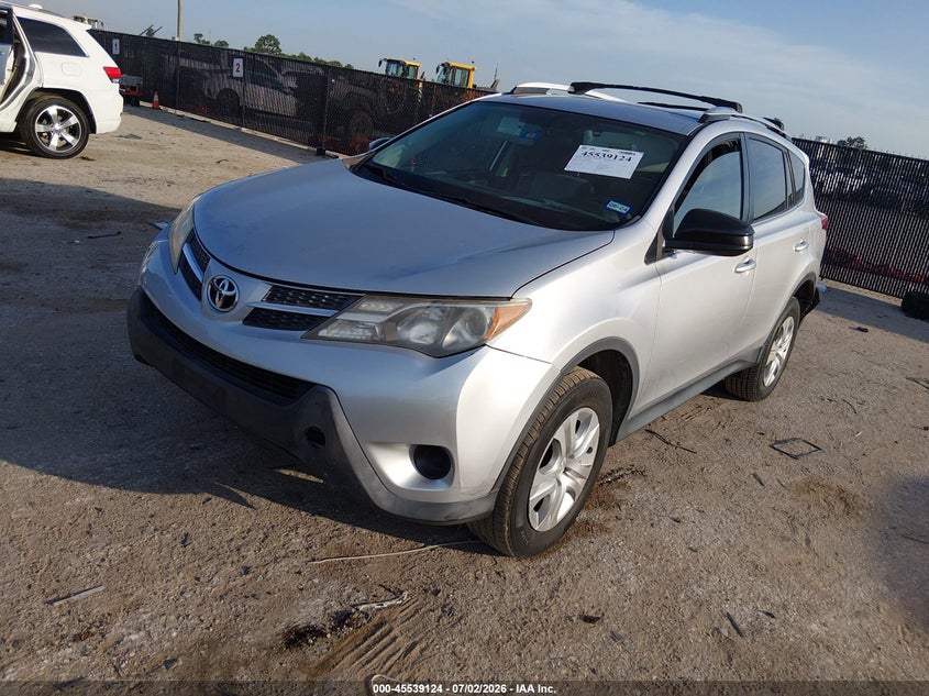 2014 TOYOTA RAV 4 SPORT UTILITY VEHICLE 2.5L I-4 DOHC, VVT, 176HP