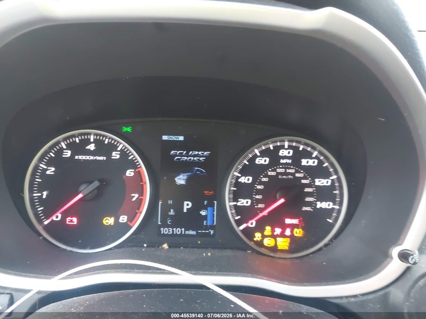2018 Mitsubishi Eclipse Cross Es VIN: JA4AT3AA7JZ050017 Lot: 45539140