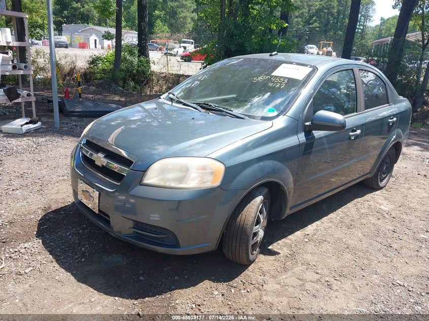 Vin: kl1td5de9ab096406, lot: 46037445, chevrolet aveo lt 20102