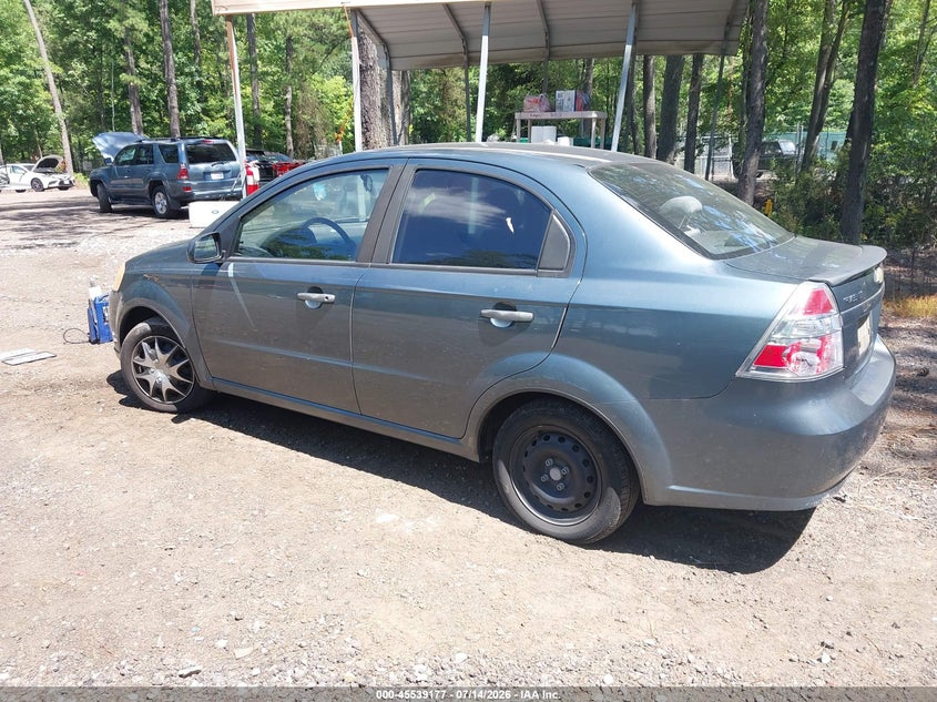 Vin: kl1td5de9ab096406, lot: 46037445, chevrolet aveo lt 20103