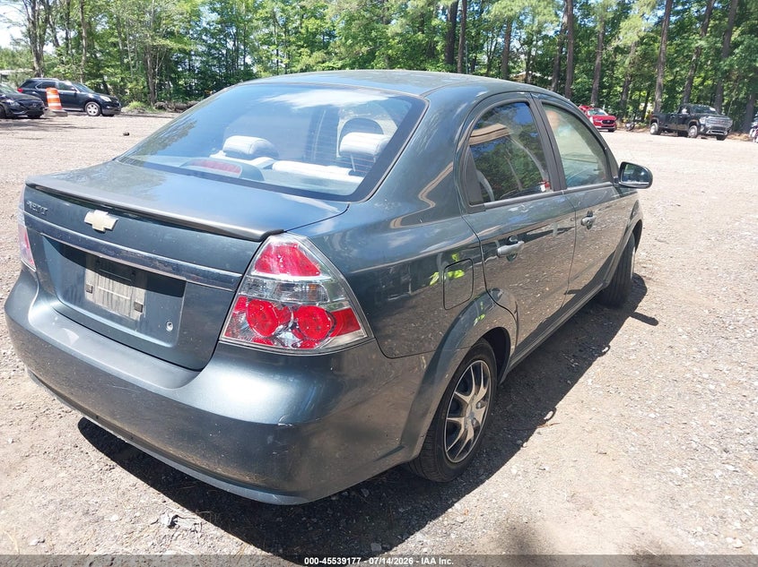 Vin: kl1td5de9ab096406, lot: 46037445, chevrolet aveo lt 20104