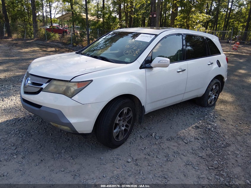 2007 ACURA MDX auction photo 2