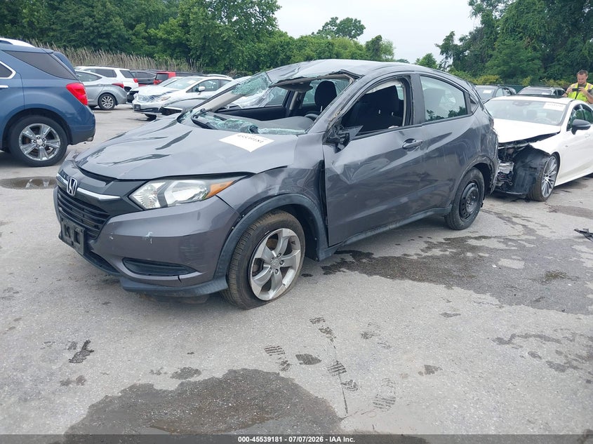 2017 Honda HR-V, Перекидання, IAAI, VIN 3CZRU6H31HM712338 — фото 2
