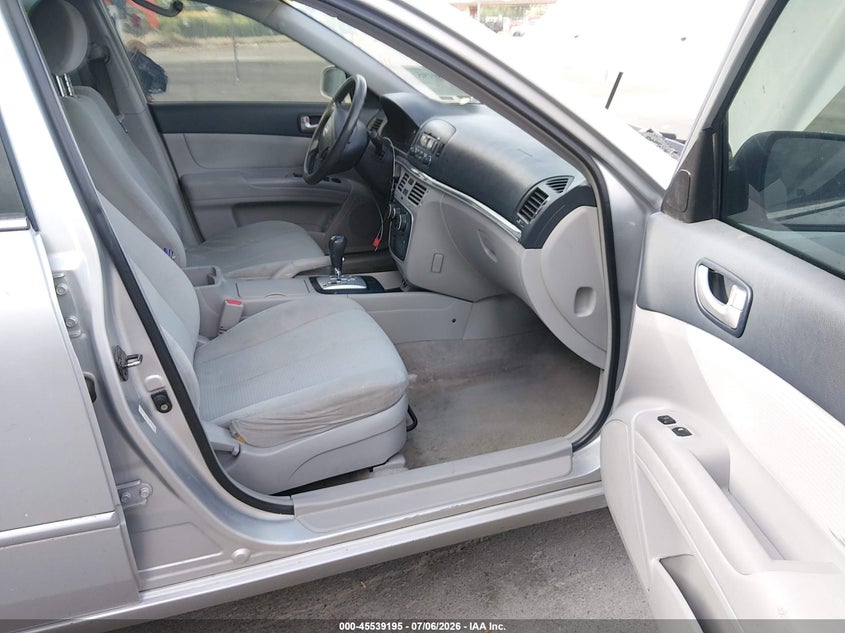 2008 HYUNDAI SONATA auction photo 5