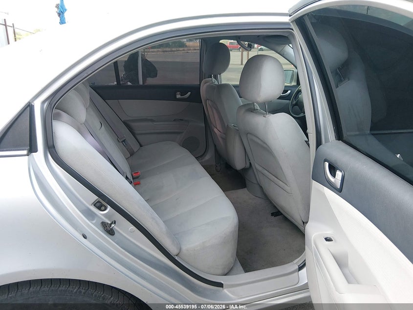 2008 HYUNDAI SONATA auction photo 8