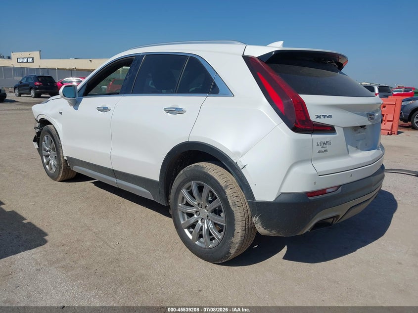Vin: 1gyfzdr40lf074771, lot: 46037477, cadillac xt4 awd premium luxury 20203