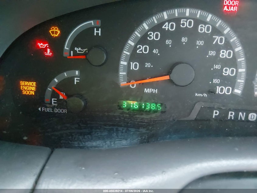 2001 FORD EXPEDITION SPORT UTILITY VEHICLE 4.6L V-8 232HP