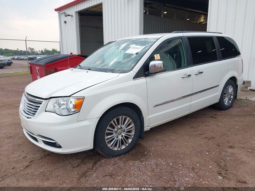Vin: 2c4rc1cg0dr590175, lot: 46037486, chrysler town & country touring-l 20132