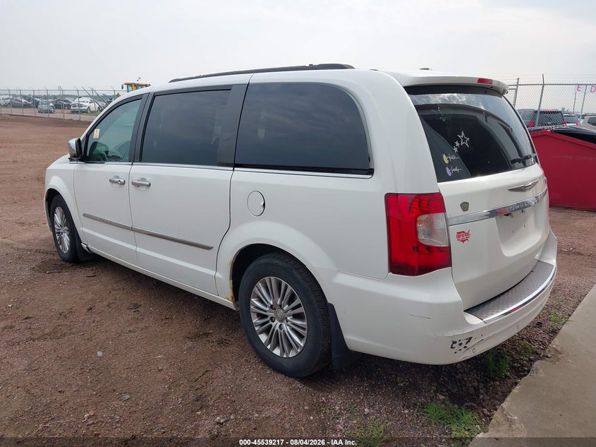 Vin: 2c4rc1cg0dr590175, lot: 46037486, chrysler town & country touring-l 20133