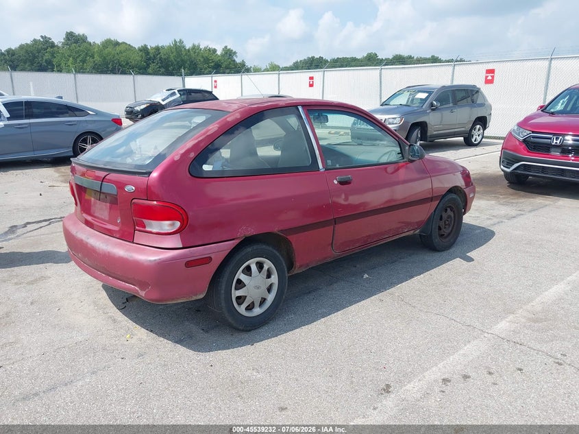 1997 FORD ASPIRE HATCHBACK 1.3L I-4 63HP