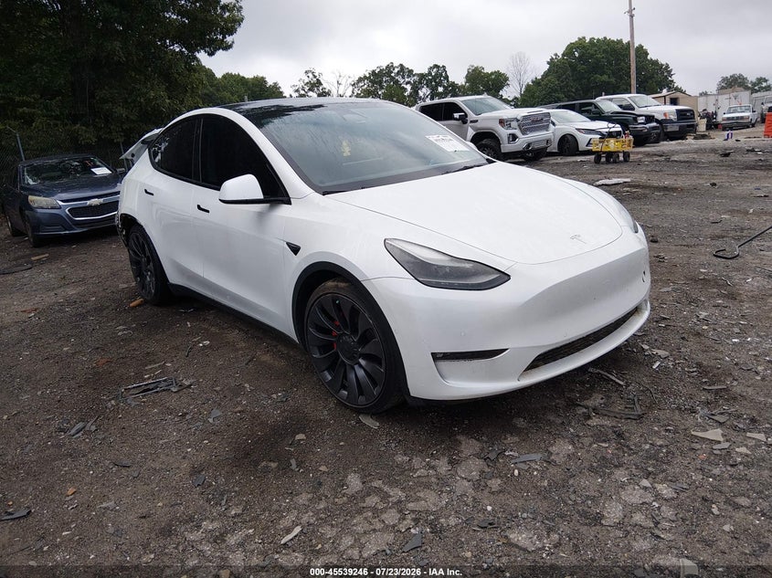 2022 TESLA MODEL Y auction photo 1