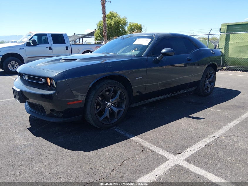 Vin: 2c3cdzbt6jh241267, lot: 46037559, dodge challenger r/t plus 20182
