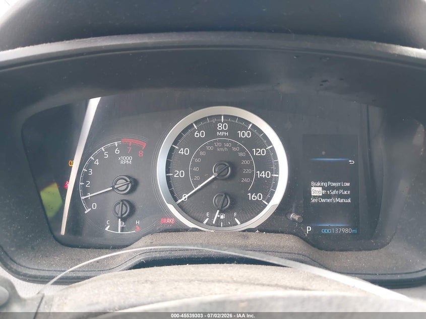 2020 TOYOTA COROLLA auction photo 7