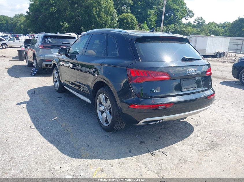 Vin: wa1anafy8j2205235, lot: 46037589, audi q5 2.0t premium 20183