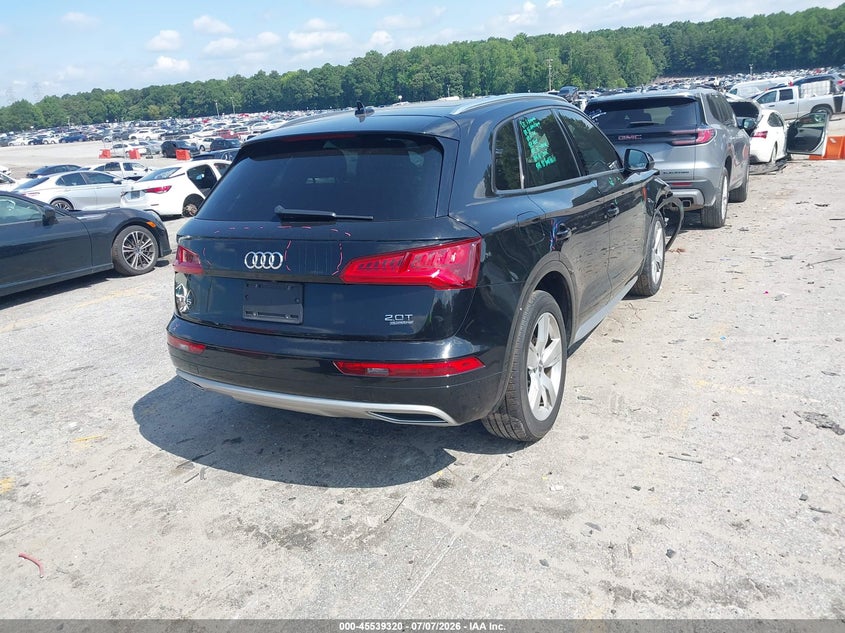 Vin: wa1anafy8j2205235, lot: 46037589, audi q5 2.0t premium 20184