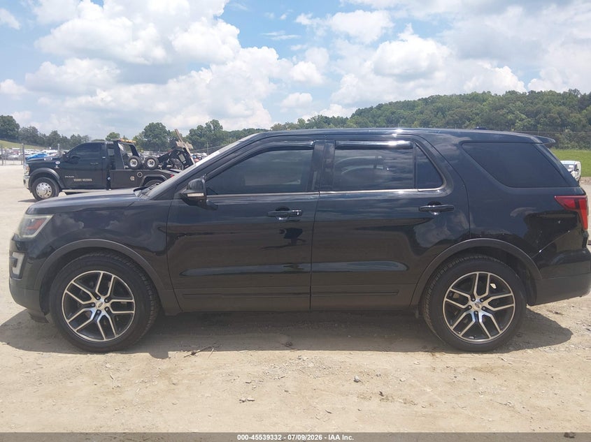 2017 FORD EXPLORER SPORT UTILITY VEHICLE 3.5L V-6 DI, DOHC, VVT, TURBO, 365HP