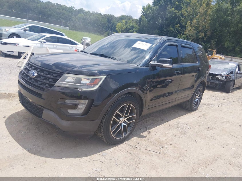 Vin: 1fm5k8gt6hgc03374, lot: 46037601, ford explorer sport 20172
