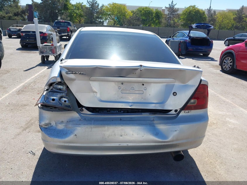 2002 HONDA CIVIC auction photo 6