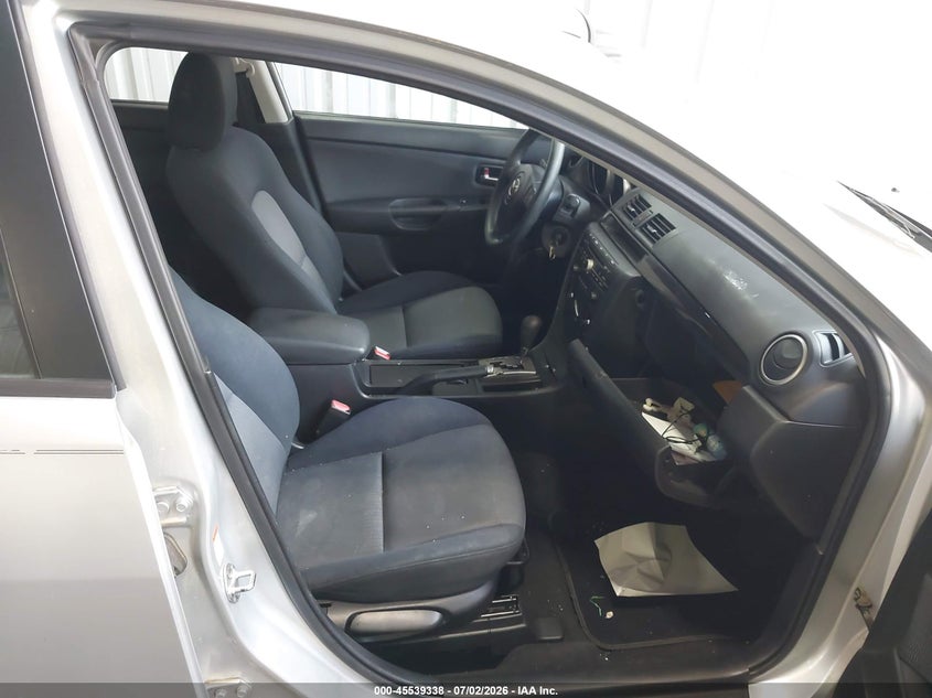 2008 MAZDA 3 SEDAN 2.0L I-4 DOHC, 144HP