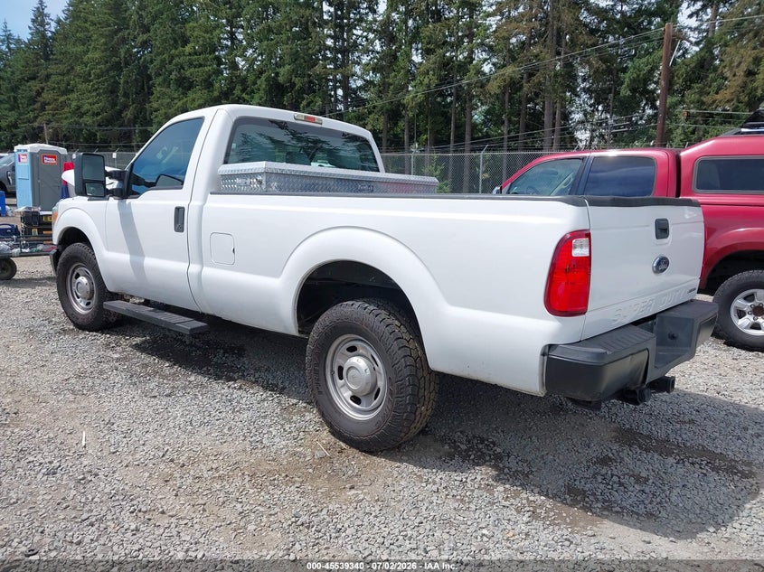 Vin: 1ftbf2a65fea14400, lot: 46037609, ford f-250 xl/xlt 20153