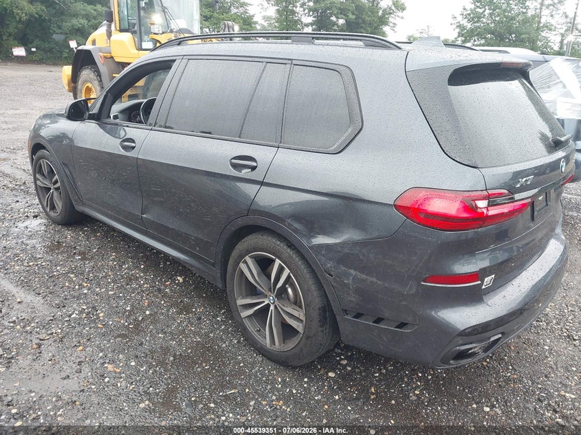 Vin: 5uxcw2c09n9l30191, lot: 46037620, bmw x7 xdrive40i 20223