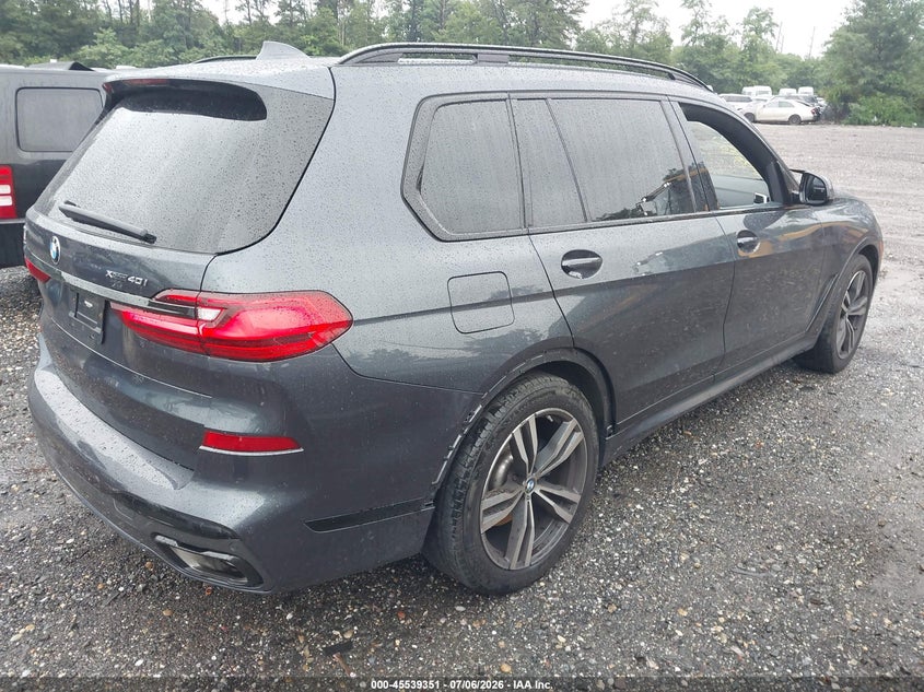 Vin: 5uxcw2c09n9l30191, lot: 46037620, bmw x7 xdrive40i 20224