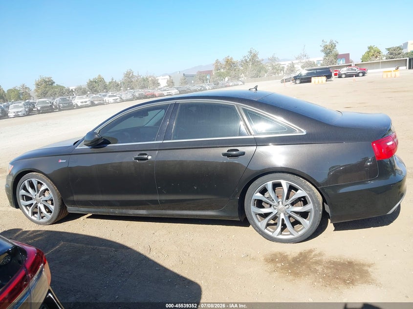 2013 Audi A6 3.0T Premium VIN: WAUJGAFC2DN125191 Lot: 45539352