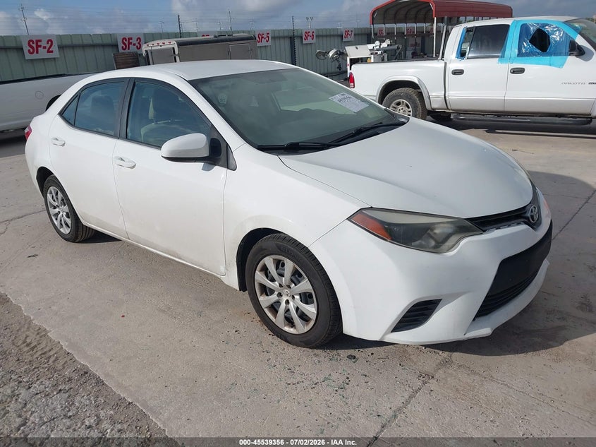 Vin: 2t1burhe9gc733908, lot: 46037625, toyota corolla le 2016 img_1