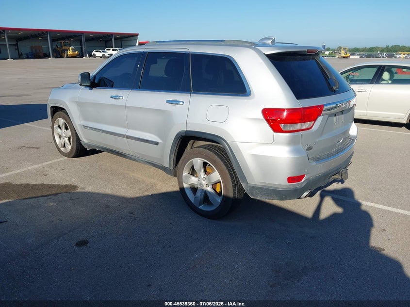 Vin: 1j4rr6gt4bc607546, lot: 46037629, jeep grand cherokee overland 20113