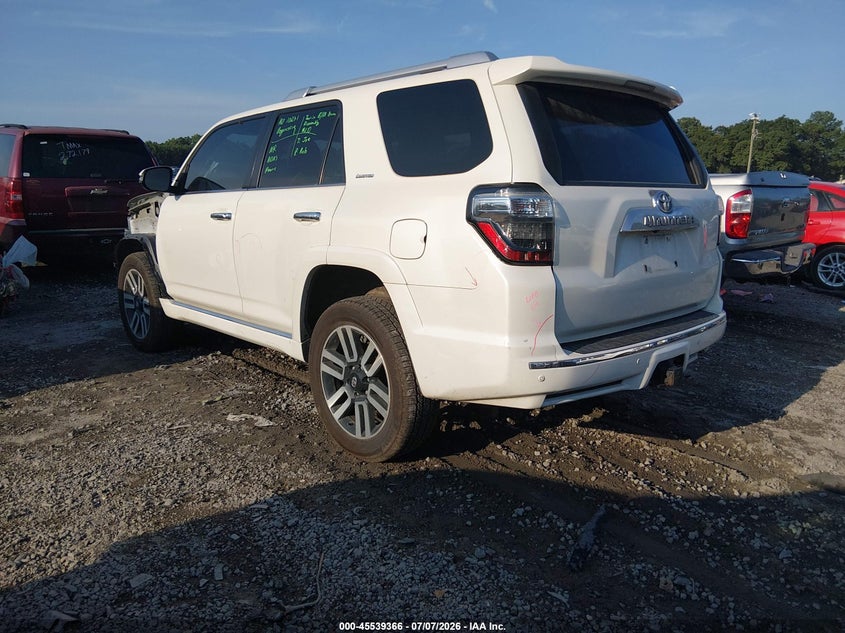 Vin: jtebu5jr9e5167874, lot: 46037635, toyota 4runner limited 20143