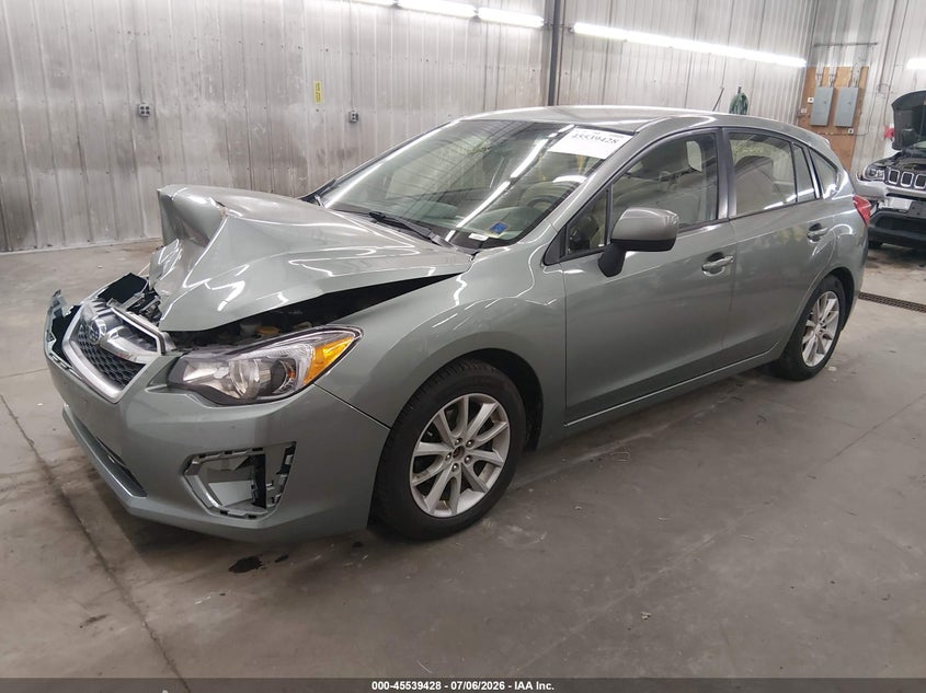Vin: jf1gpac66e8265164, lot: 46037697, subaru impreza 2.0i premium 20142