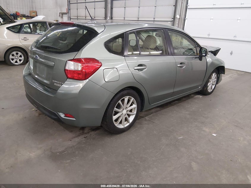 Vin: jf1gpac66e8265164, lot: 46037697, subaru impreza 2.0i premium 20144