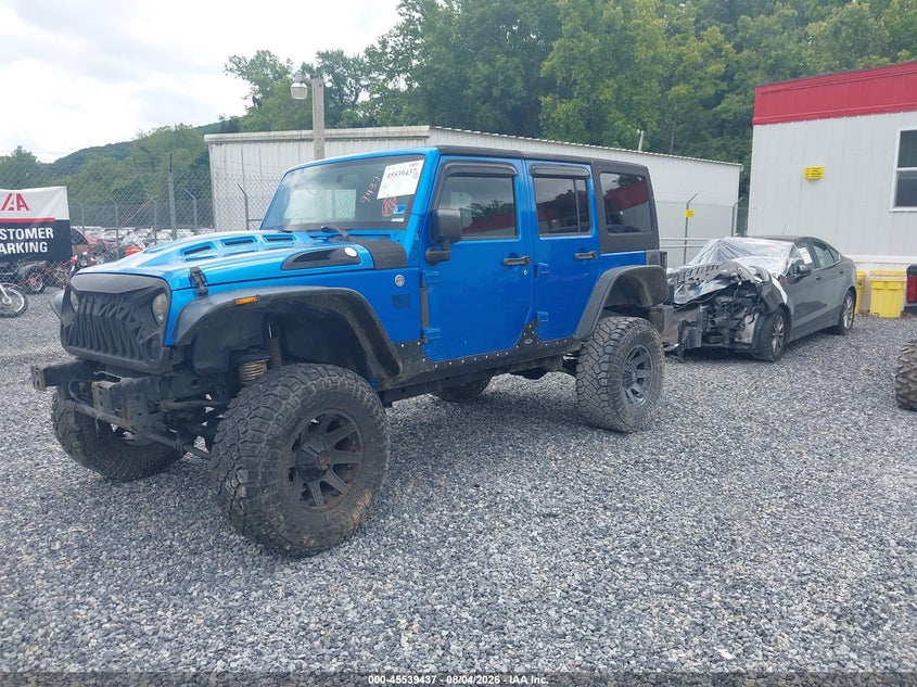 2014 JEEP WRANGLER UNLIMITED auction photo 2