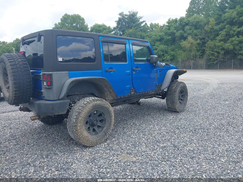 2014 JEEP WRANGLER UNLIMITED auction photo 4