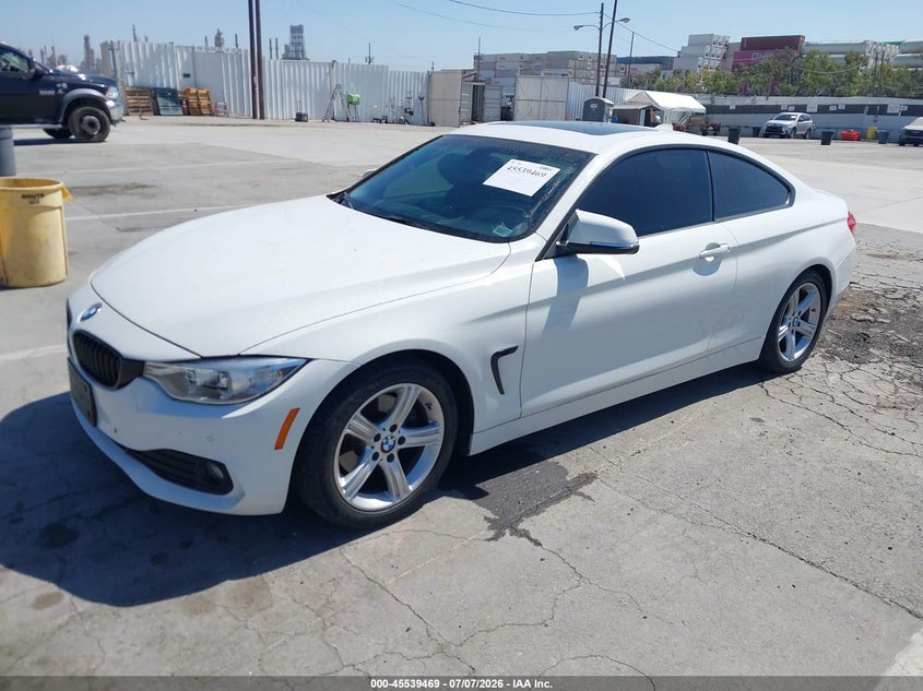 Vin: wba3n7c51fk223155, lot: 46037738, bmw 428i 20152