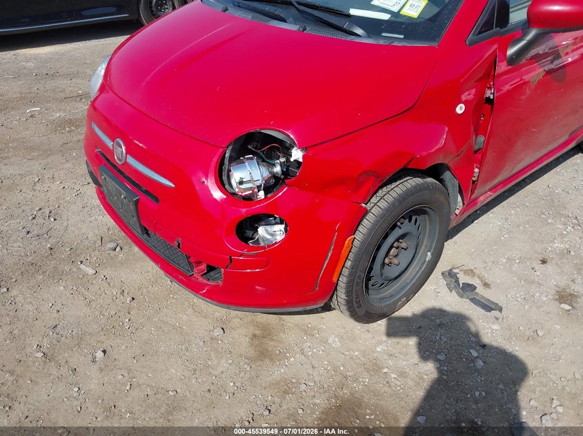 2013 Fiat 500 Pop VIN: 3C3CFFAR6DT753069 Lot: 45539549