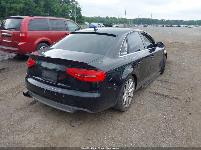 Vin: waubfafl6dn049644, lot: 46037858, audi a4 2.0t premium 20134