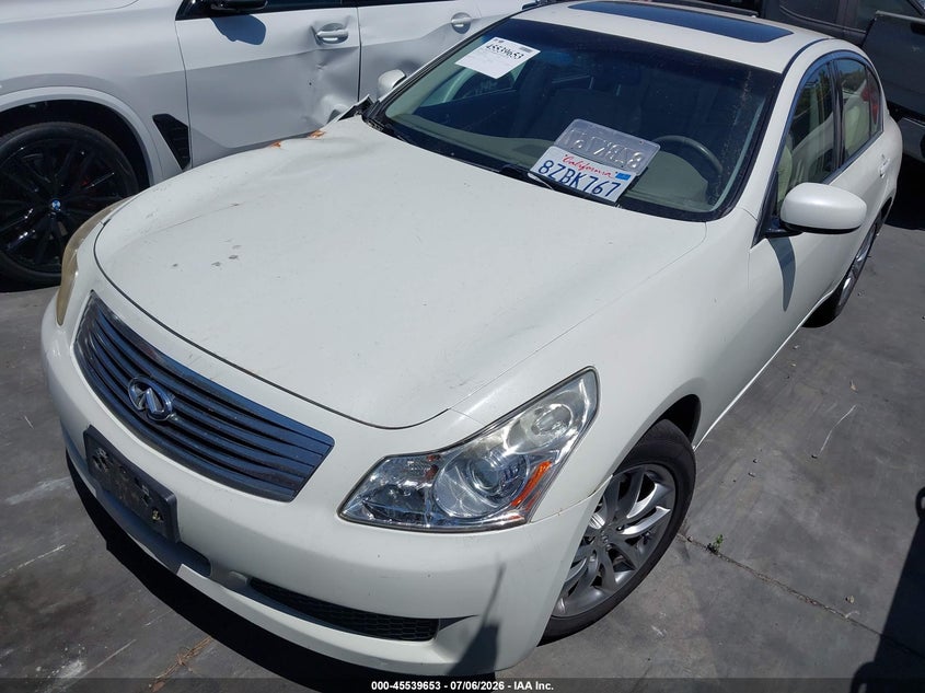 2008 INFINITI G35X auction photo 2