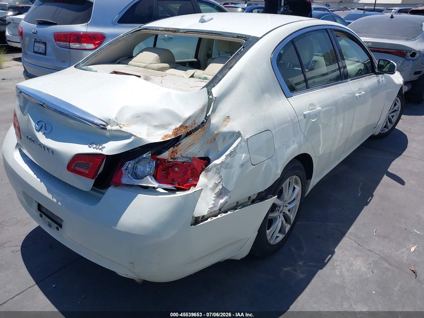 2008 INFINITI G35X auction photo 4