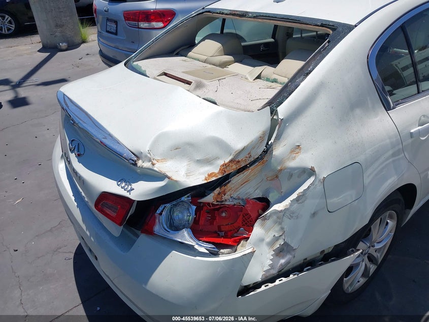 2008 INFINITI G35X auction photo 6