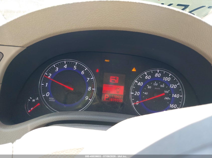2008 INFINITI G35X auction photo 7