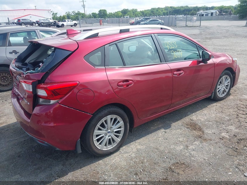 Vin: 4s3gtad63j3723321, lot: 46037928, subaru impreza 2.0i premium 20184