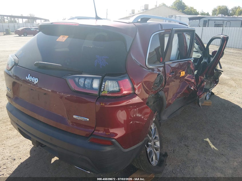 2019 JEEP CHEROKEE auction photo 4
