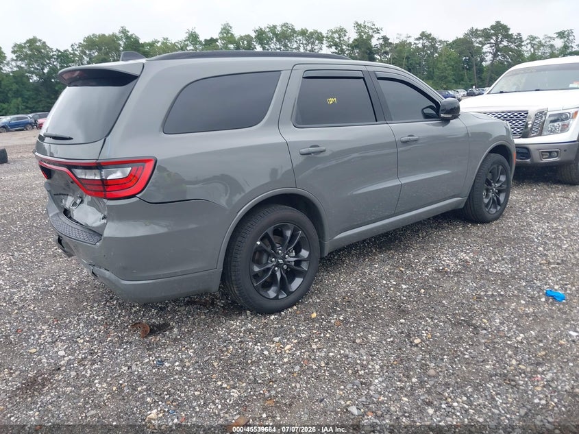 Vin: 1c4rdjdg8sc557507, lot: 46037953, dodge durango gt plus awd 20254