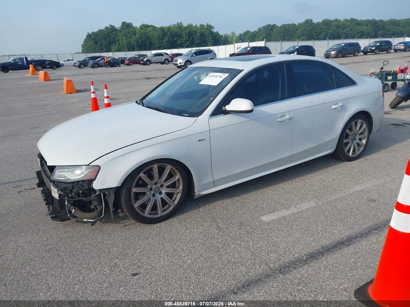 Vin: wauffafl3cn014382, lot: 46037985, audi a4 2.0t premium plus 20122