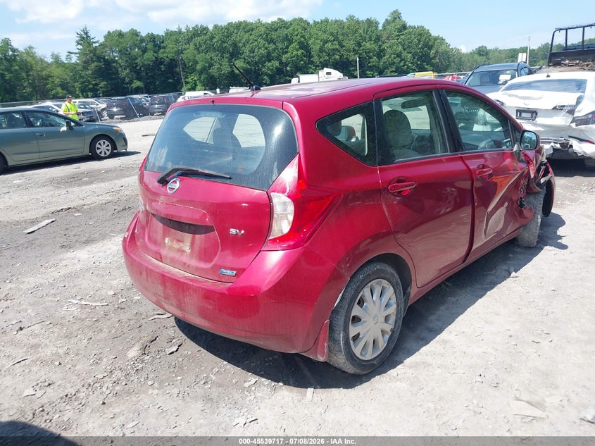 Vin: 3n1ce2cp5el387077, lot: 46037986, nissan versa note sv 20144